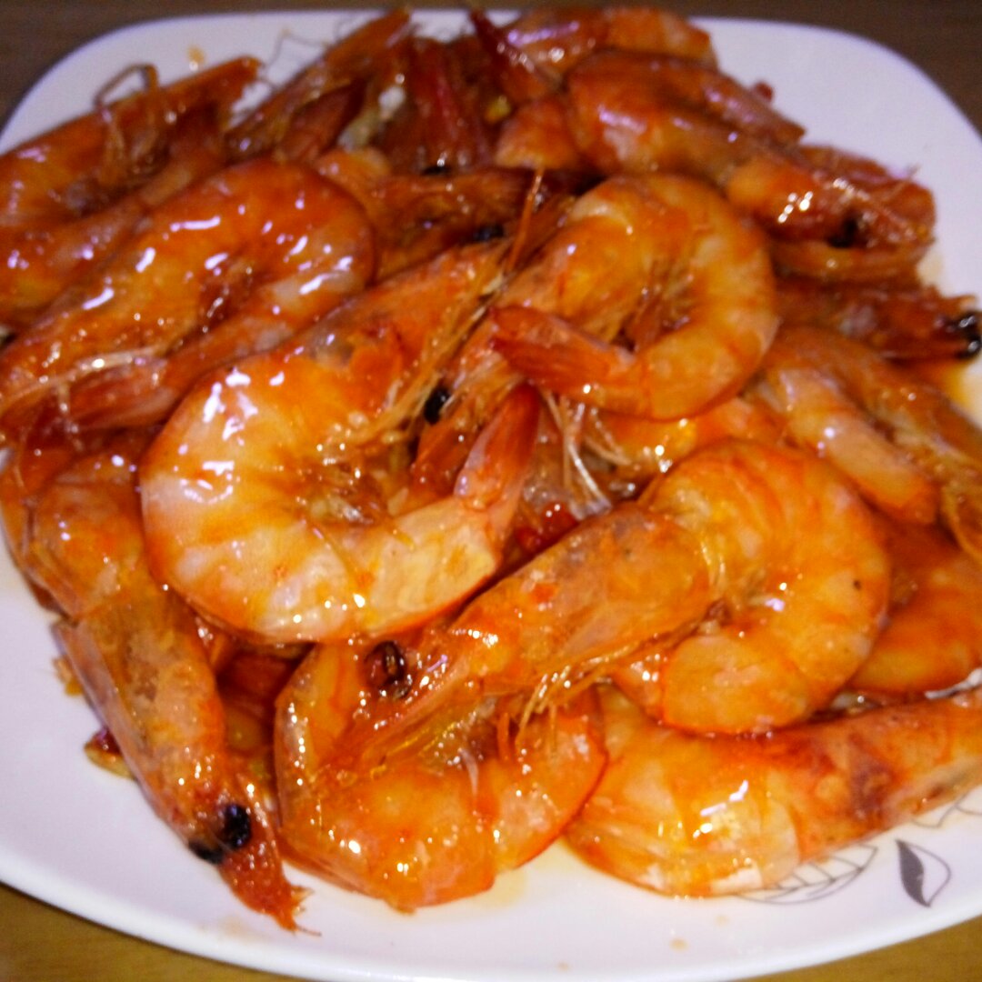 月光-倾城做的油焖大虾