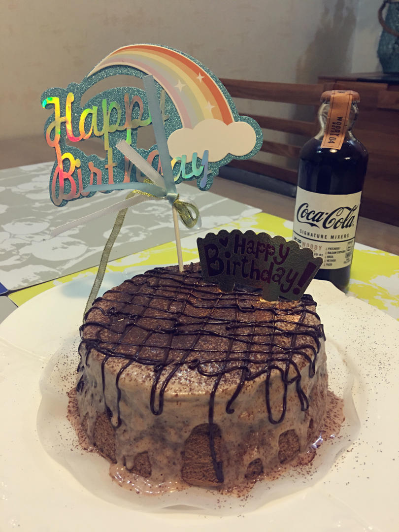 #视频教程#有灵魂的脏脏蛋糕，戚风生涯的巅峰之作，劣狐狐烘焙