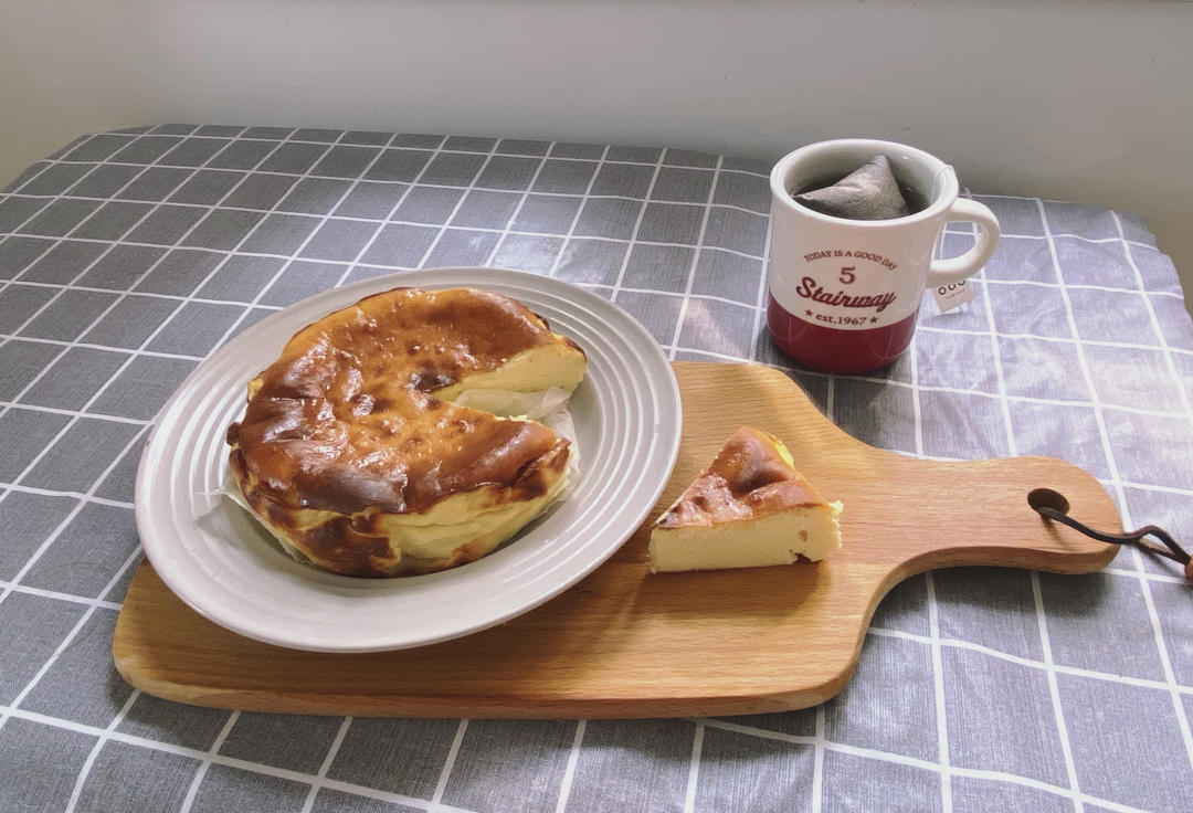 巴斯克芝士蛋糕『最简单的蛋糕』零失败🔥芝士控