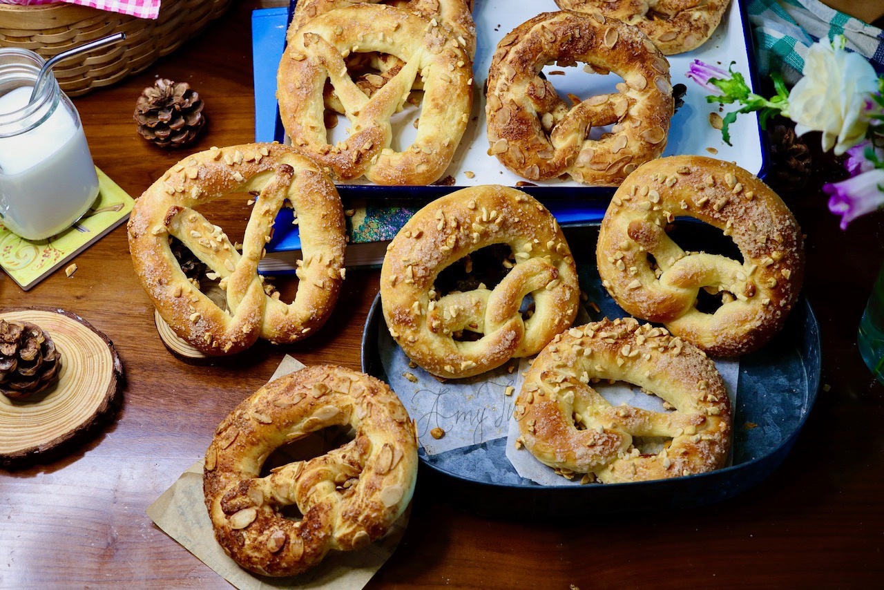 【两种口味】美式普雷结pretzel的做法