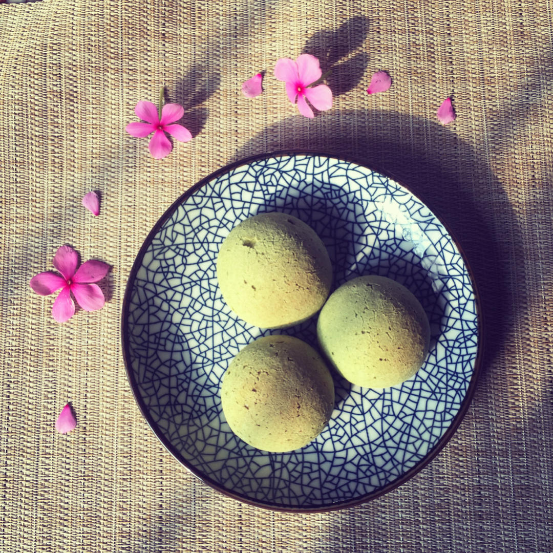 抹茶蔓越莓麻薯包（不回缩）