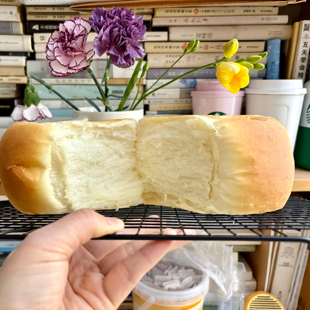 牧场鲜奶吐司🍞｜一次发酵｜吴克己老师经典吐司
