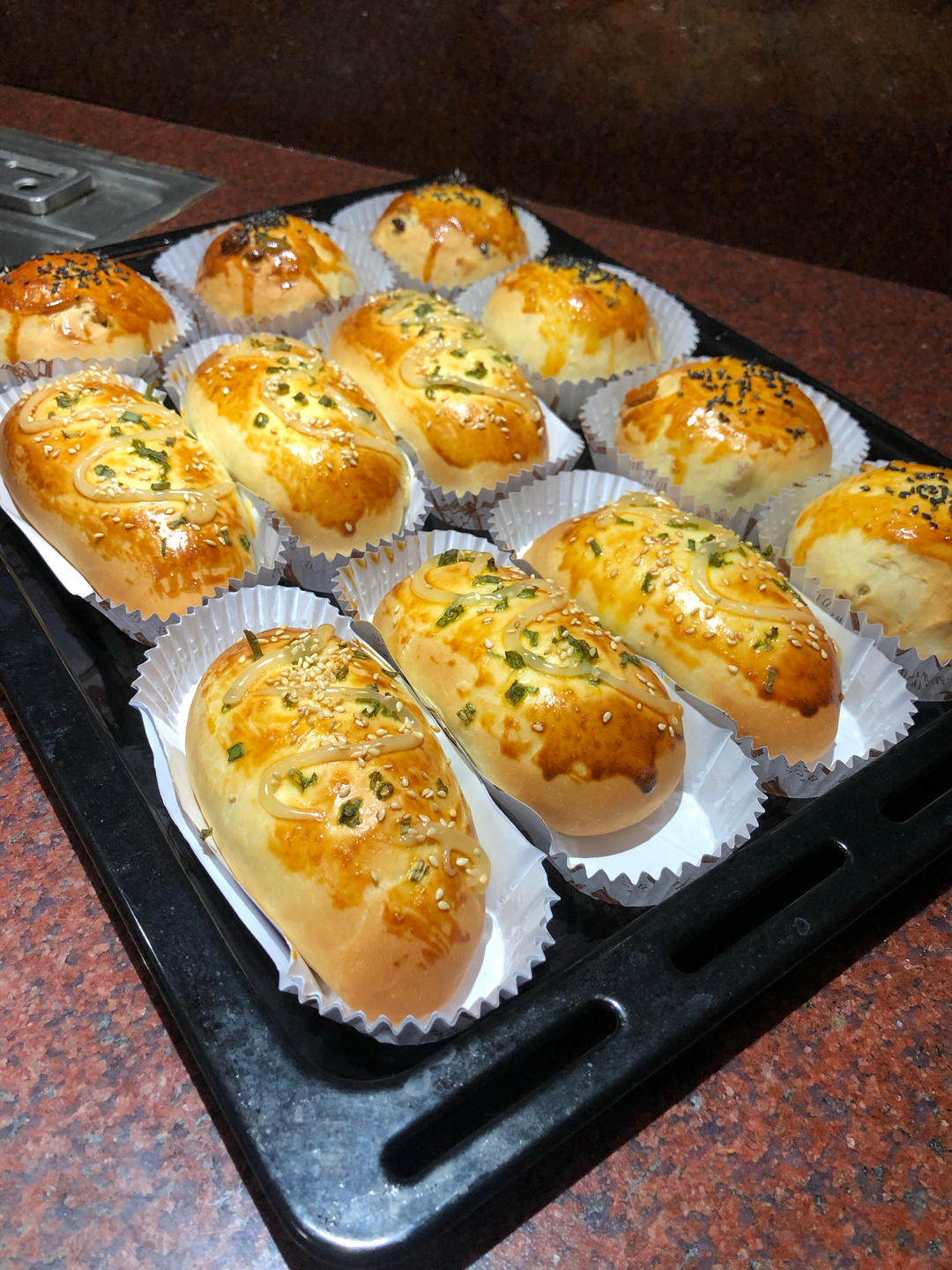 快速简单做各种面包（一发法）