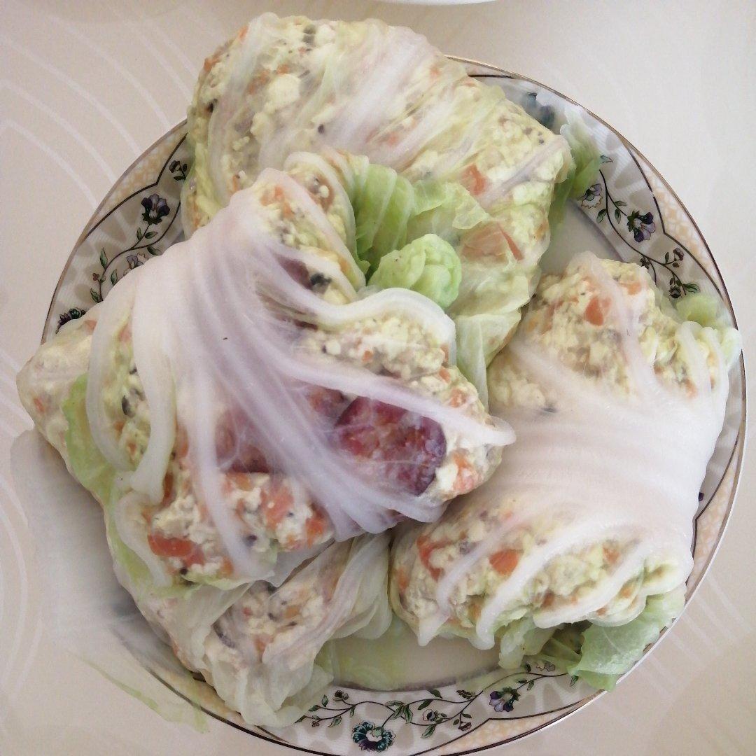 【北鼎蒸炖锅】蒸白菜卷