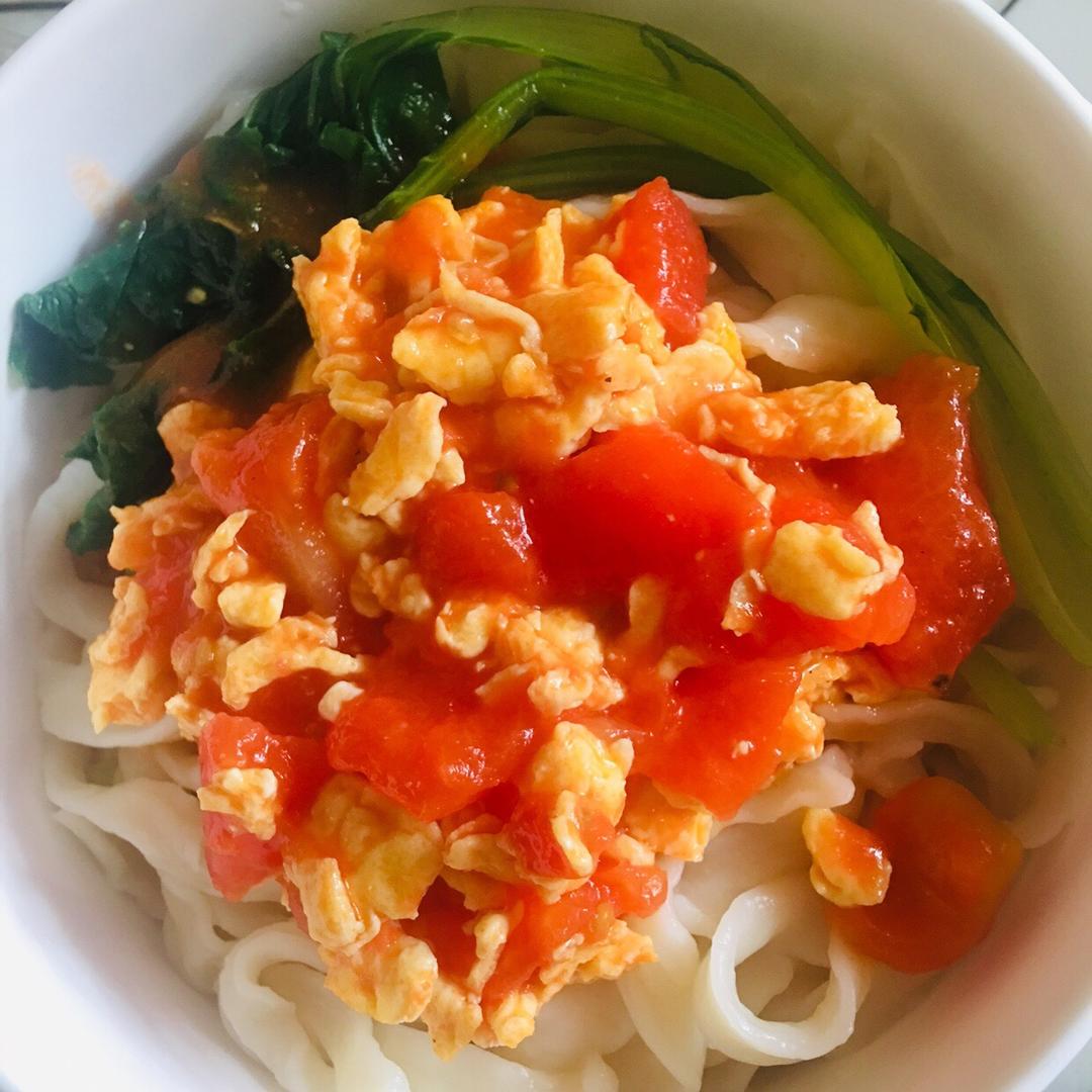西红柿鸡蛋打卤面
