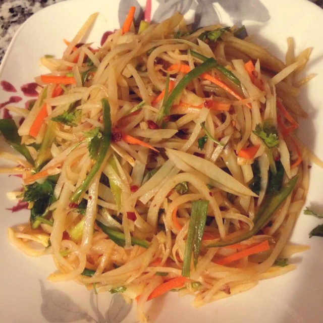 麻辣凉拌土豆丝