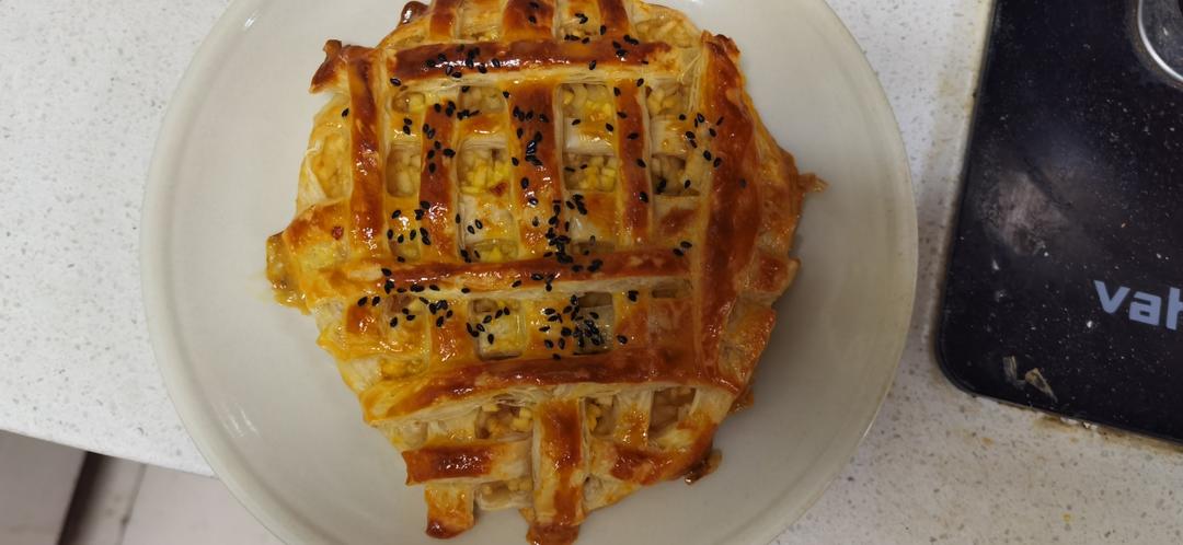好吃简易手抓饼版苹果派