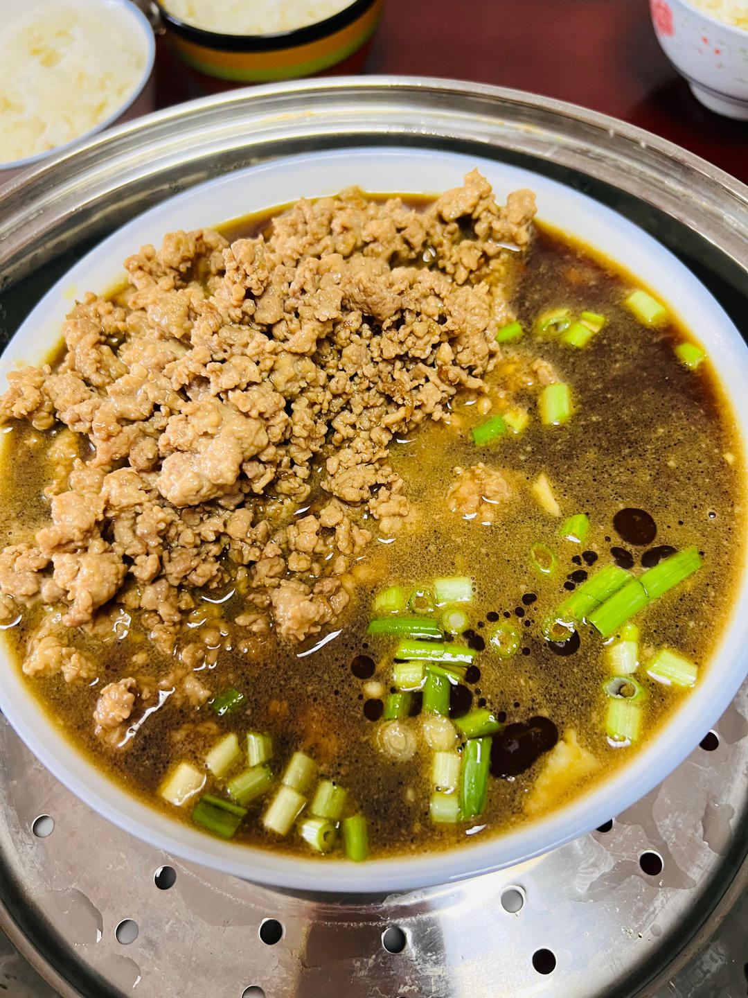 巨嫩滑的肉沫蒸蛋|一家老少通吃，零难度！