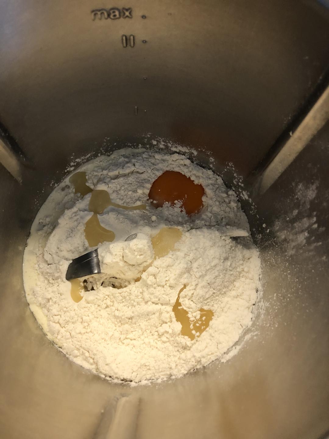 纯奶手撕吐司的做法 步骤1