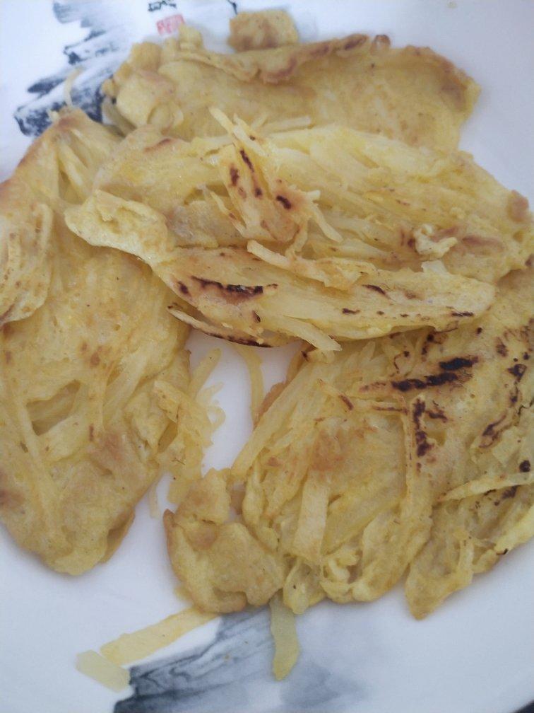 鸡蛋土豆丝饼