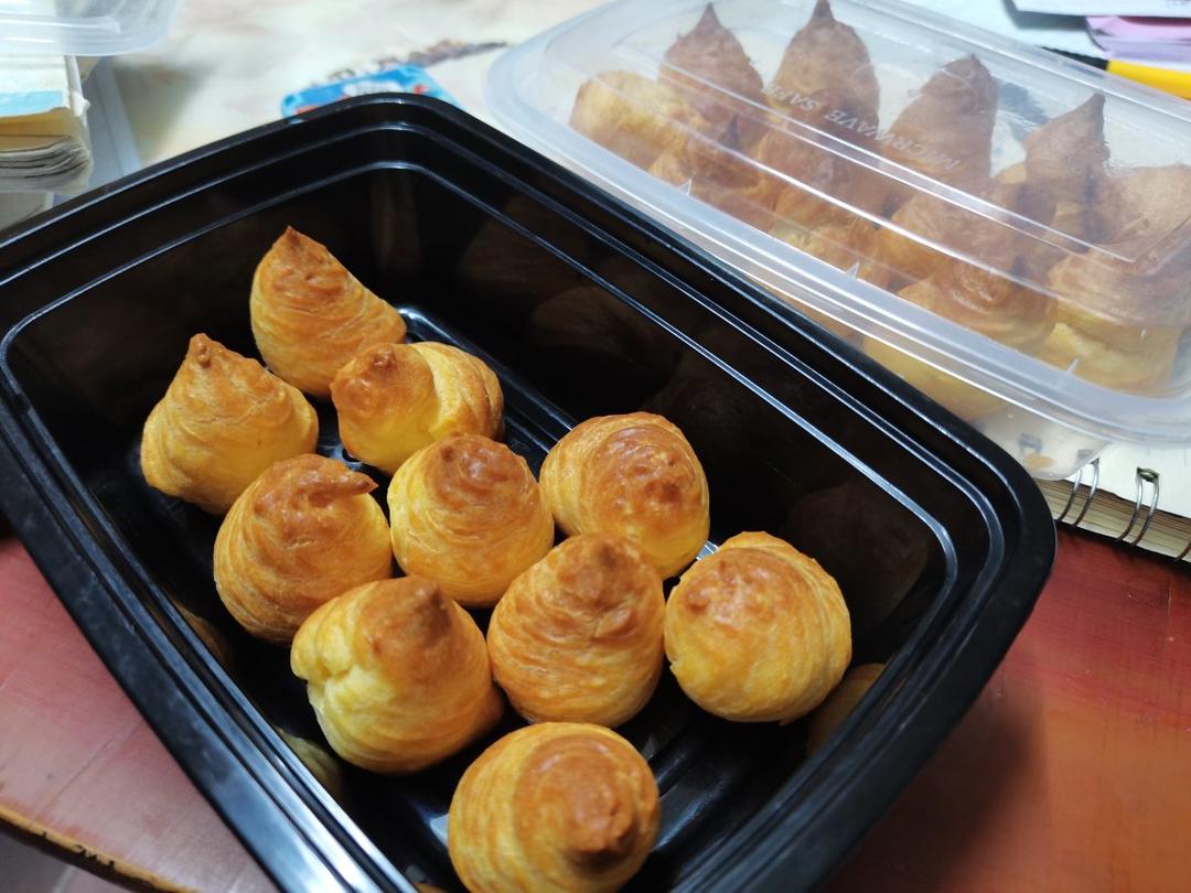 奶油小泡芙，容易做，成功率极高～