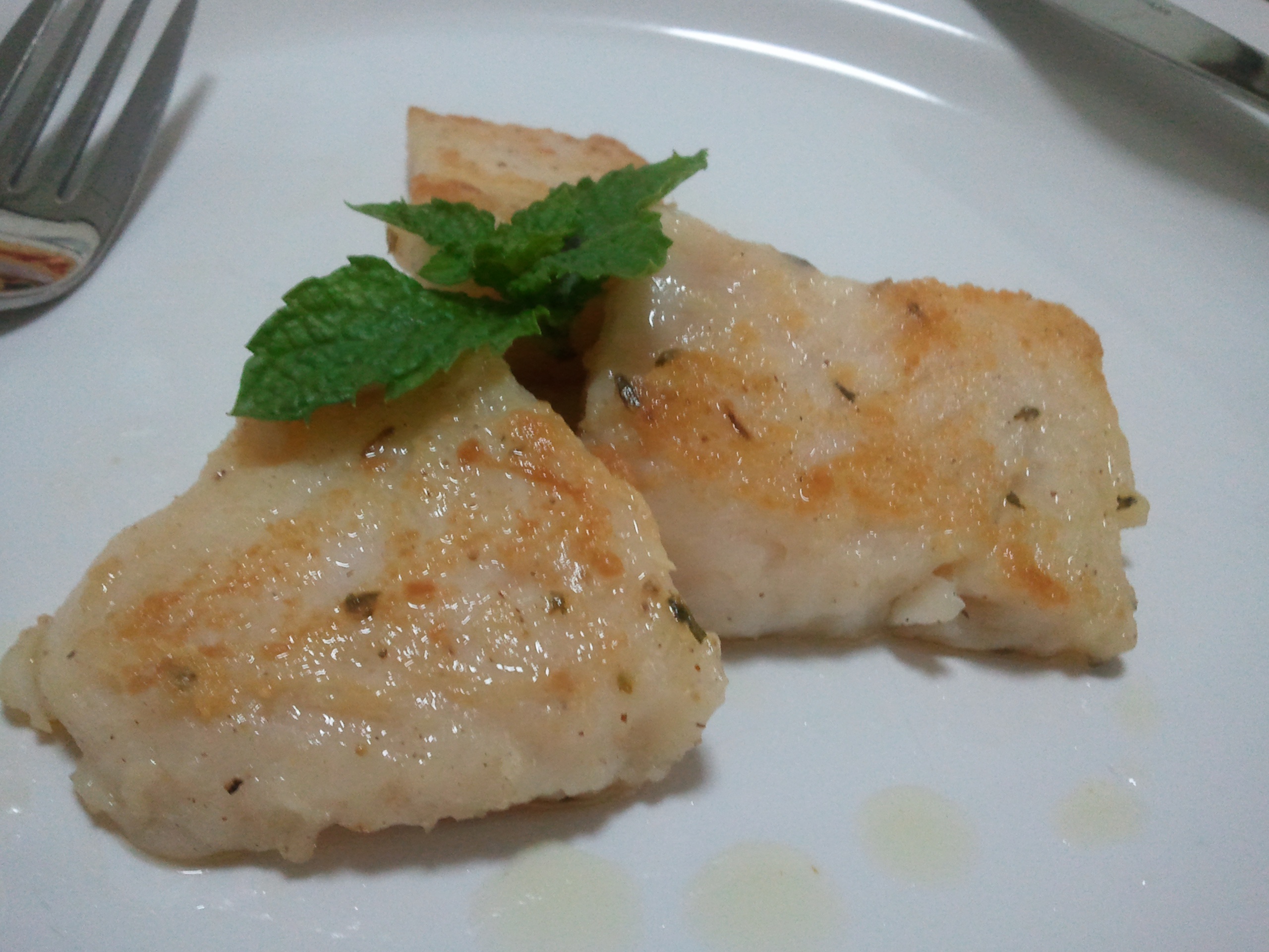 牛油香草煎龙利鱼柳