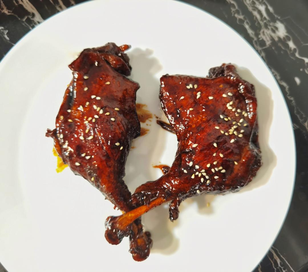 懒人版糖醋鸭腿，免炒糖色