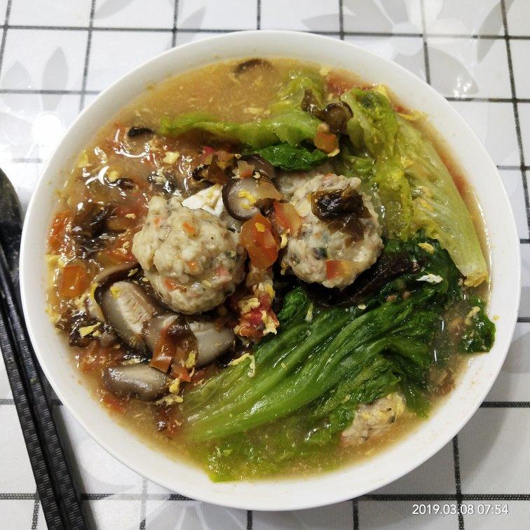 香菇胡萝卜鸡胸肉丸