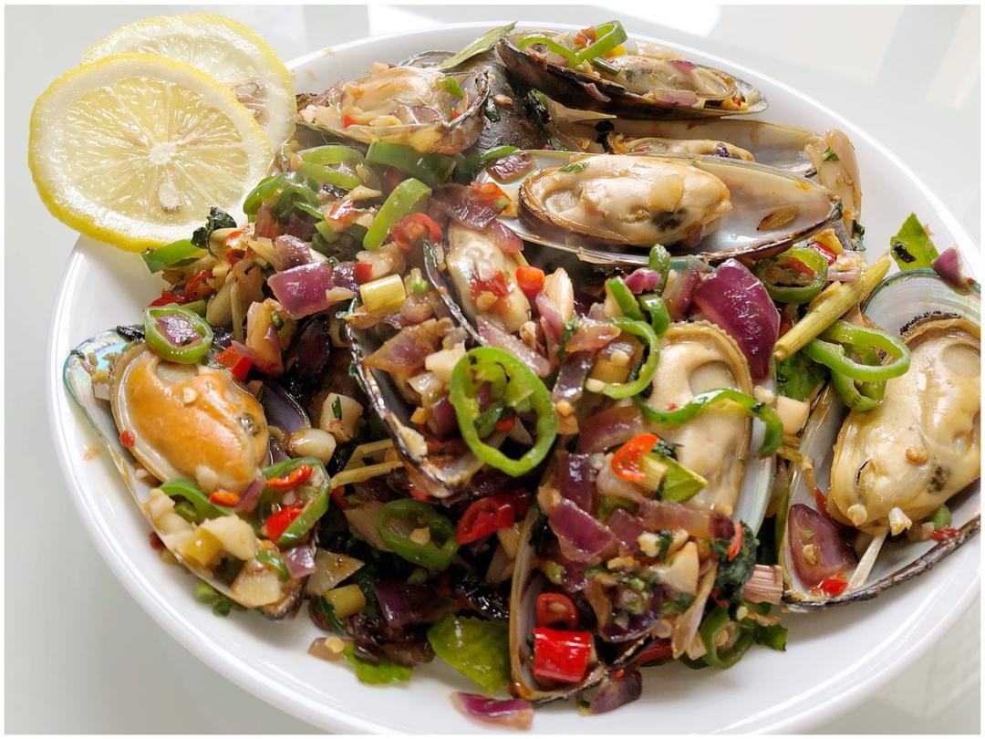 泰式辣炒海虹 mussels