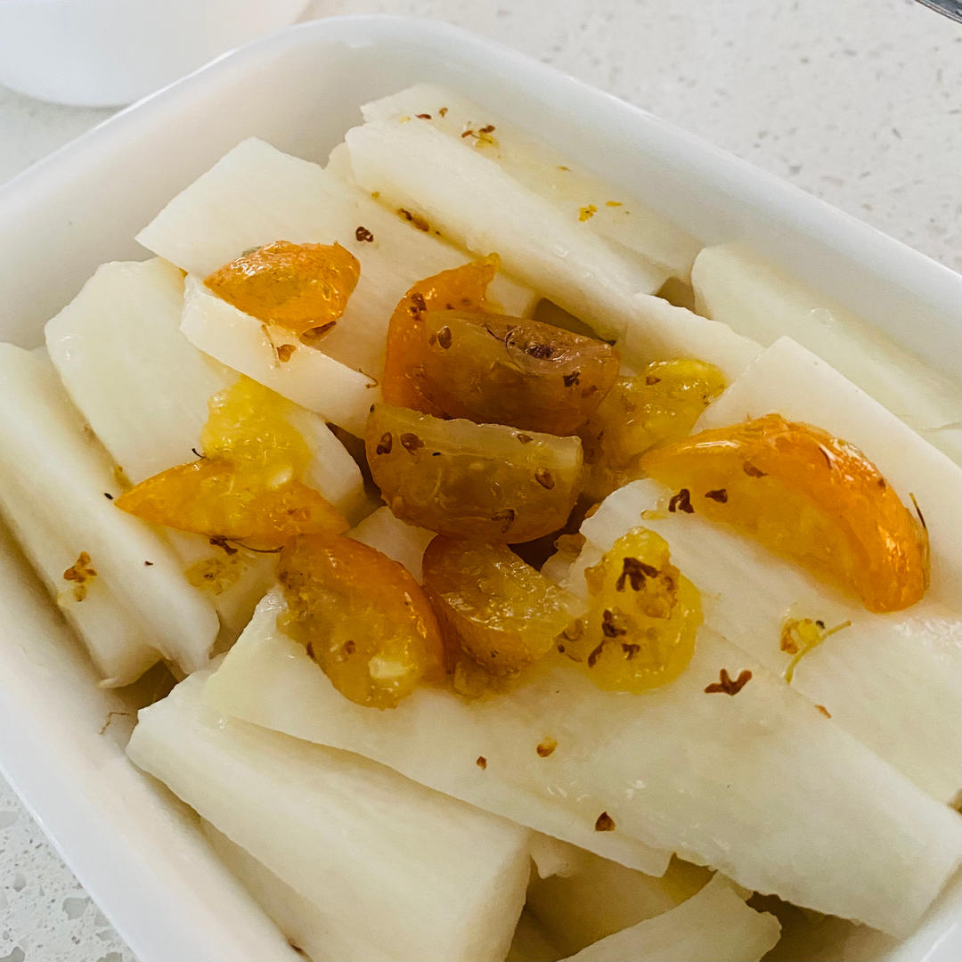 桂花金桔拌山药