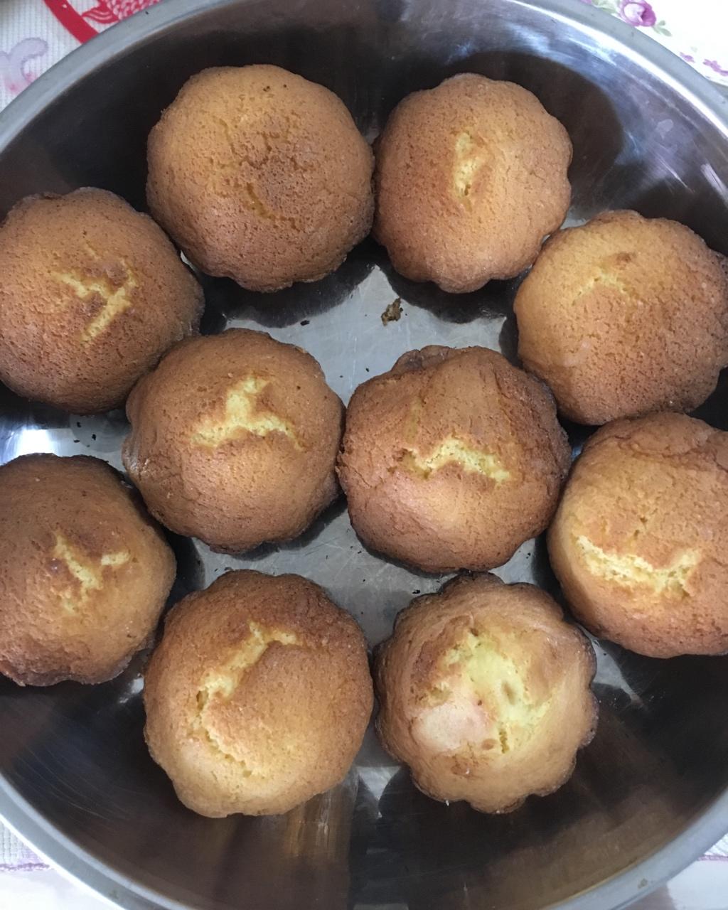 加油-87做的老式鸡蛋糕