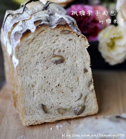 枫糖栗子面包的做法