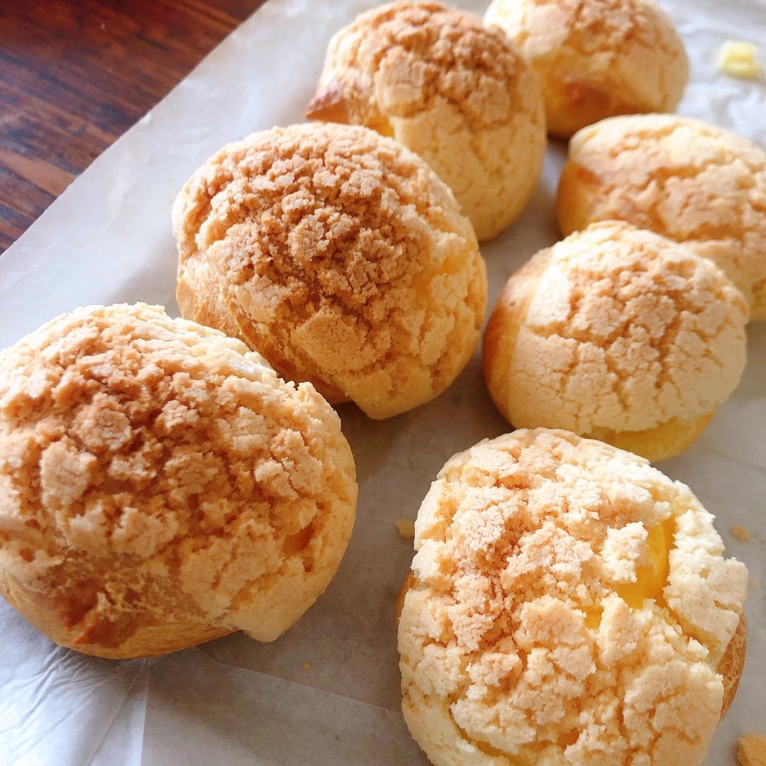 十分美味的酥皮泡芙