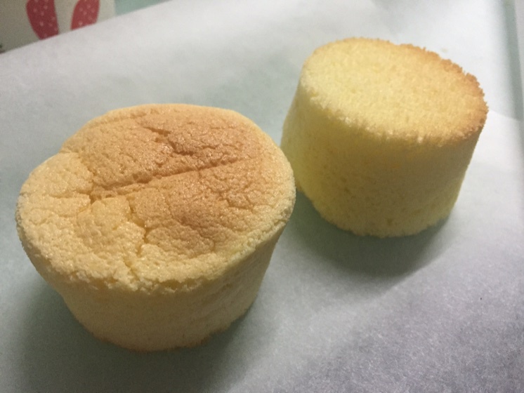 软绵绵戚风纸杯蛋糕