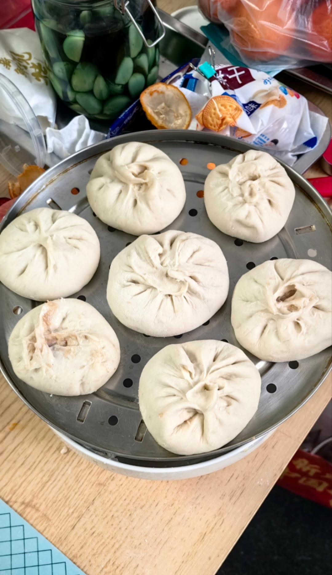 好吃多汁的肉包子肉馒头【步骤超详细】