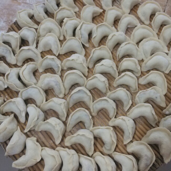 包饺子