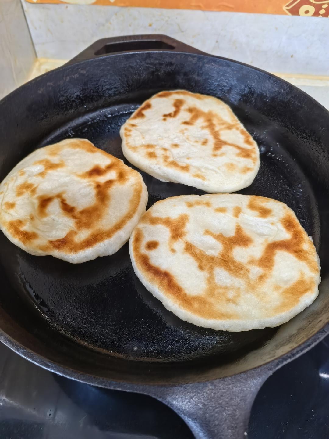 超宣软的发面饼