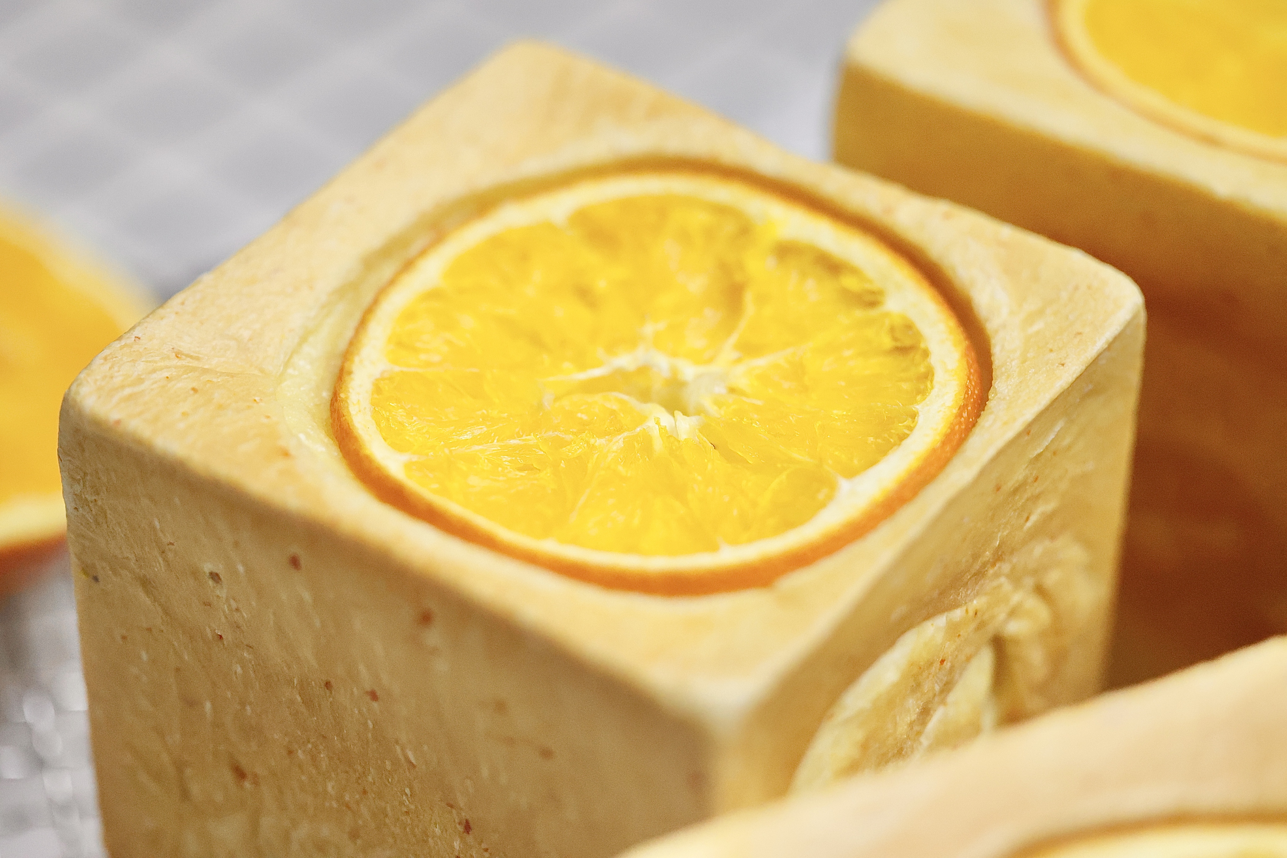 香橙🍊迷你吐司🍞/橙心橙意/250克水立方的做法 步骤25