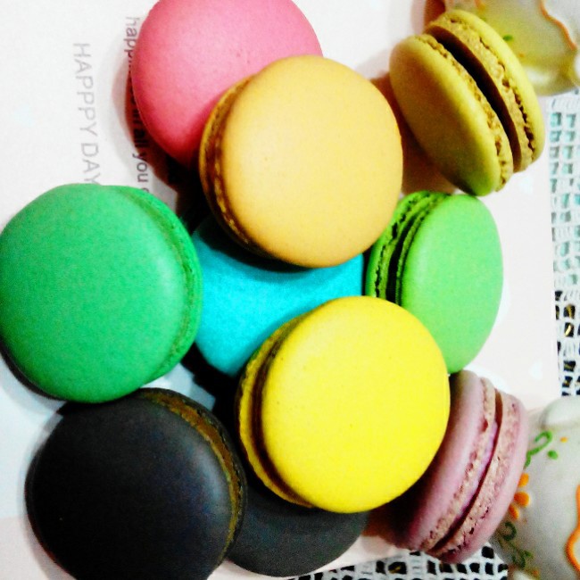 马卡龙(杏仁蛋白糖饼)