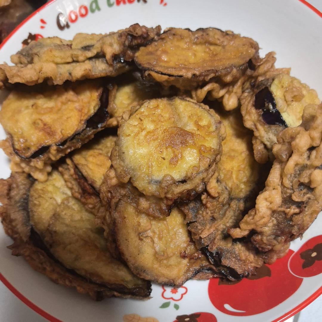 酥炸茄盒￨外酥里嫩