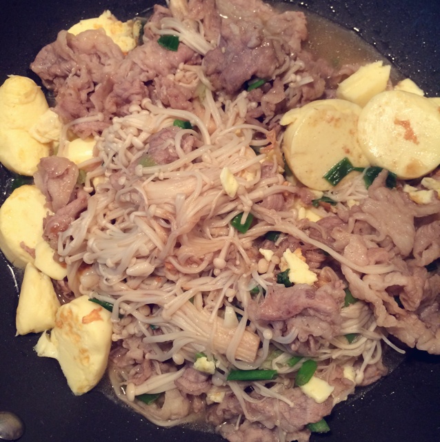 超级下饭菜--金针菇日本豆腐