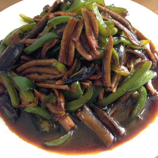 青椒炒鳝鱼（酱香）