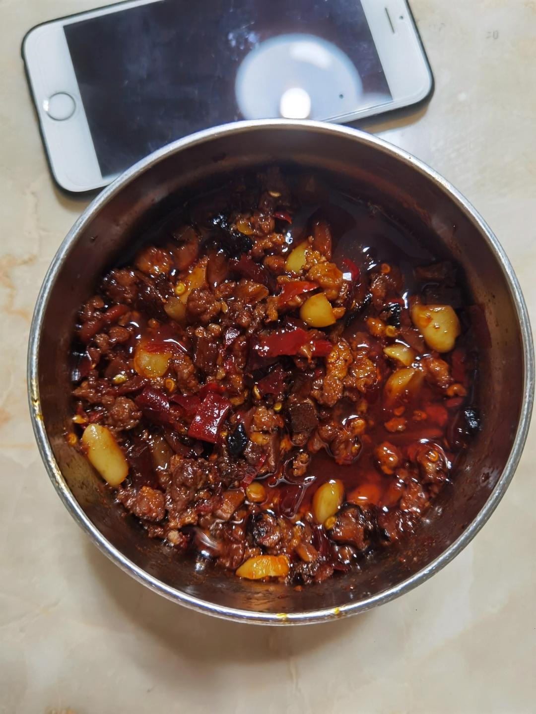 超香的自制猪肉酱~