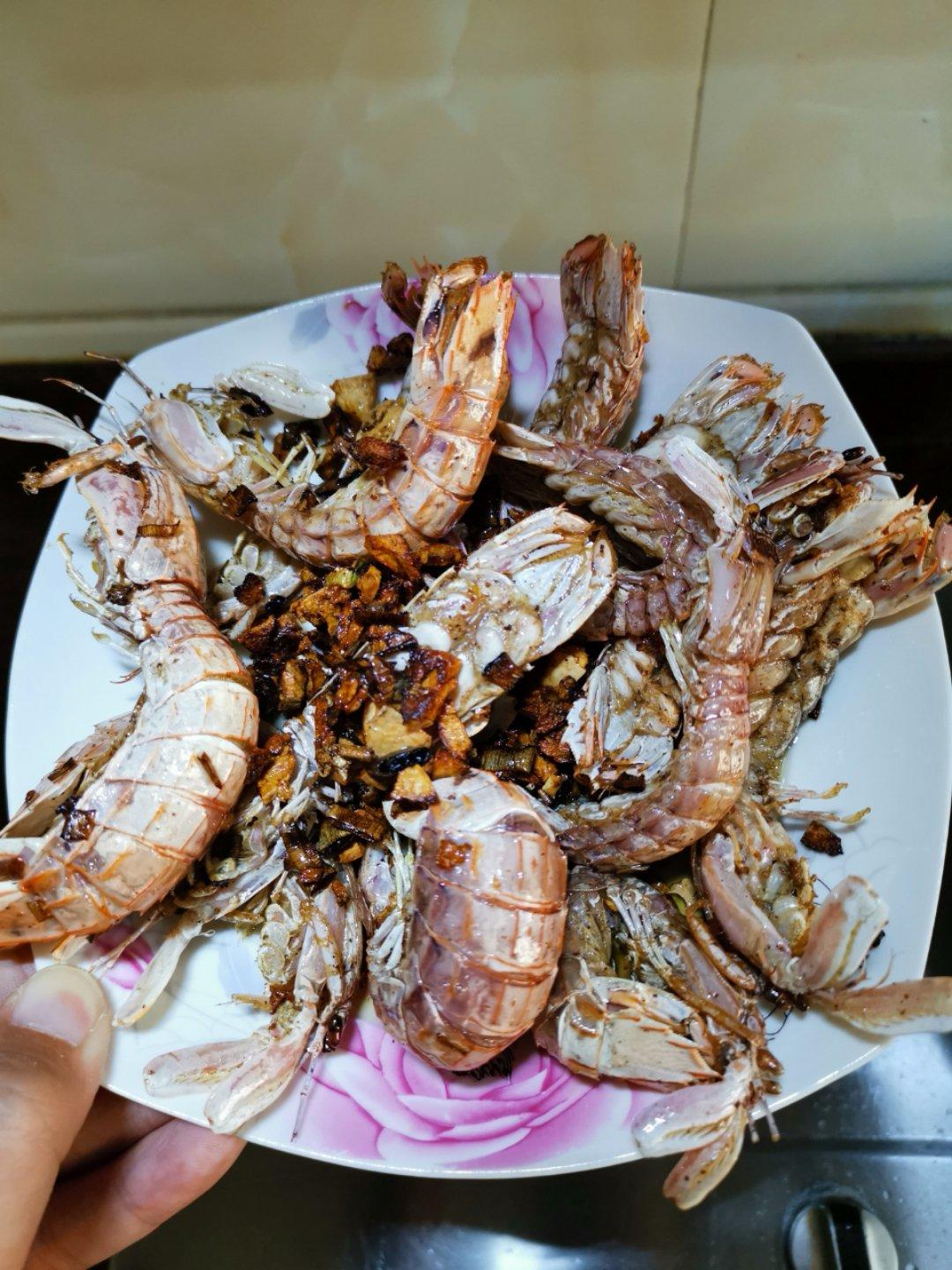 椒盐皮皮虾