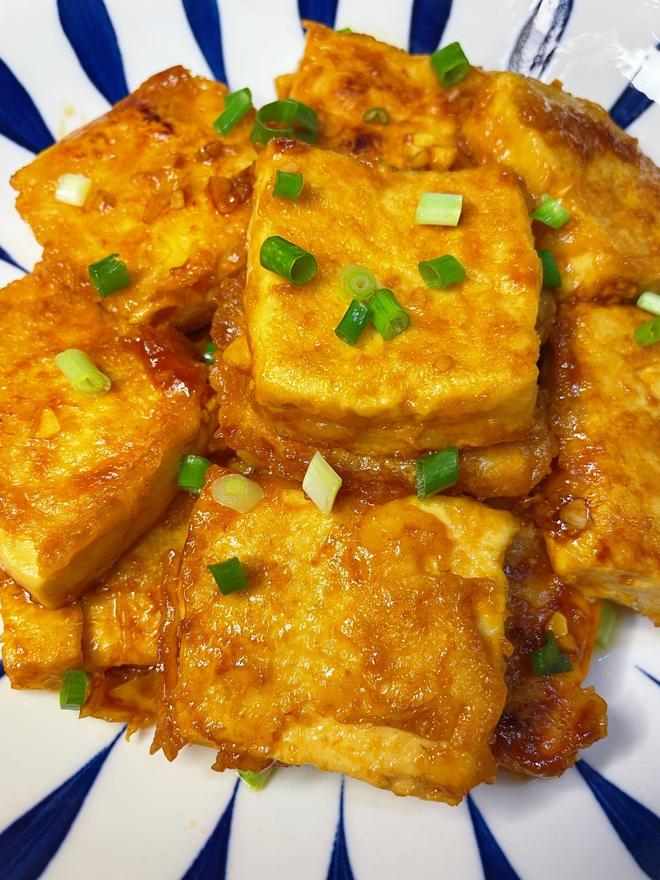 茄汁香煎脆皮豆腐 🤤外酥里嫩的做法