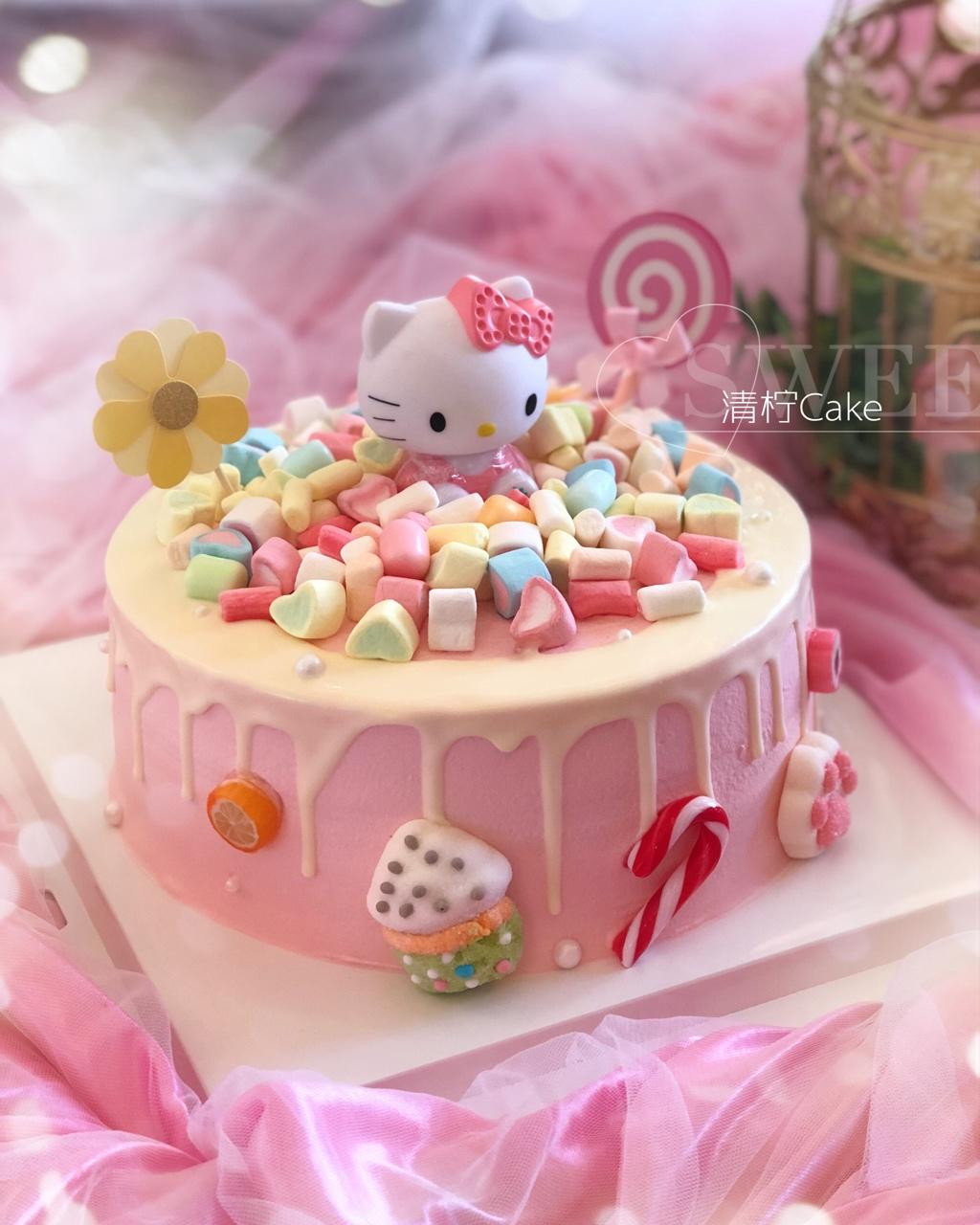 简单快手又美丽的芝士淋面