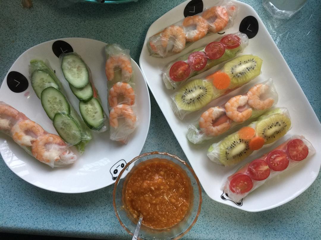 彩虹春卷丨健康·三餐