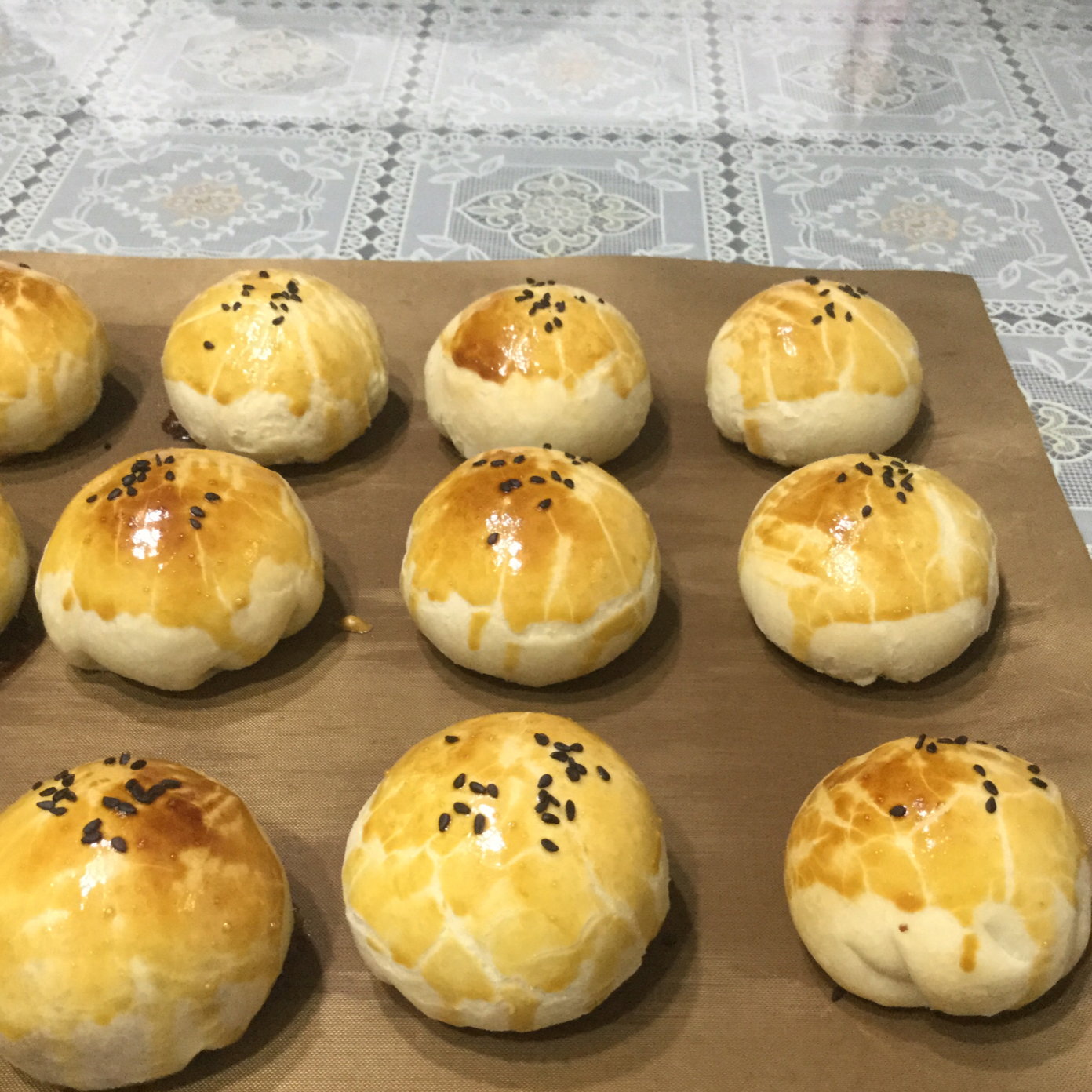 泳式鲜肉榨菜月饼