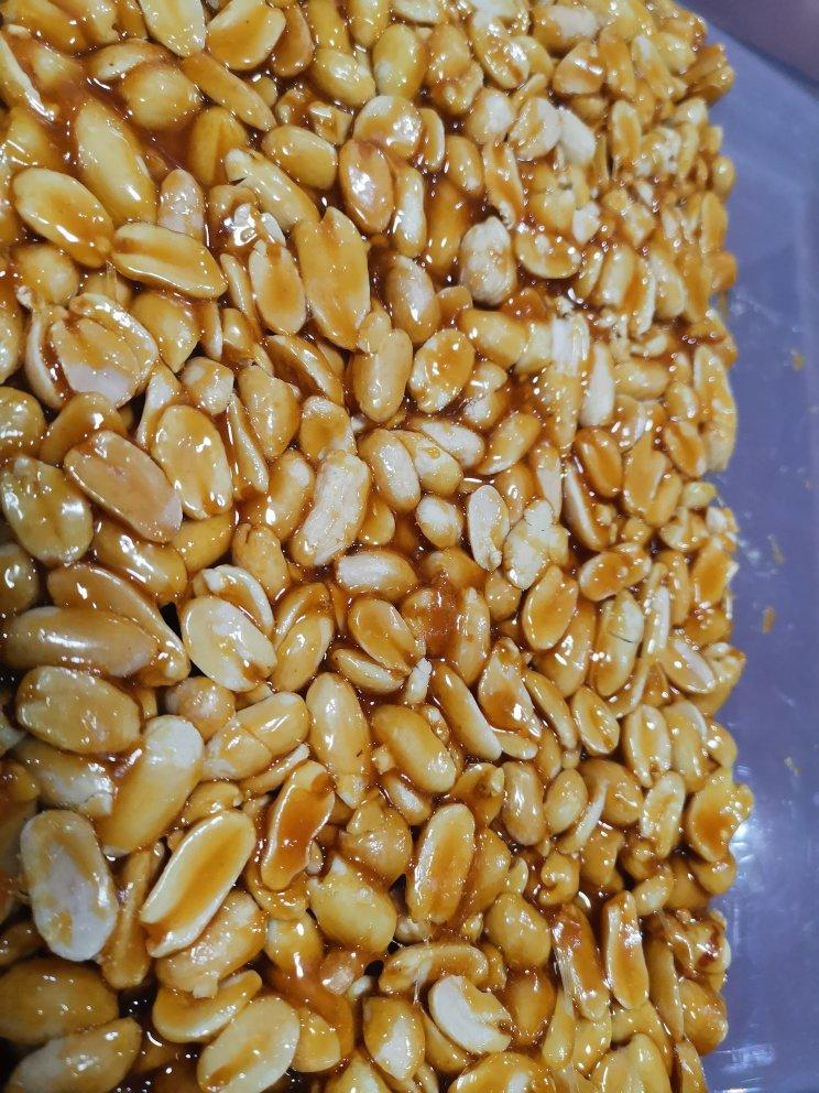 无水无油香脆花生糖