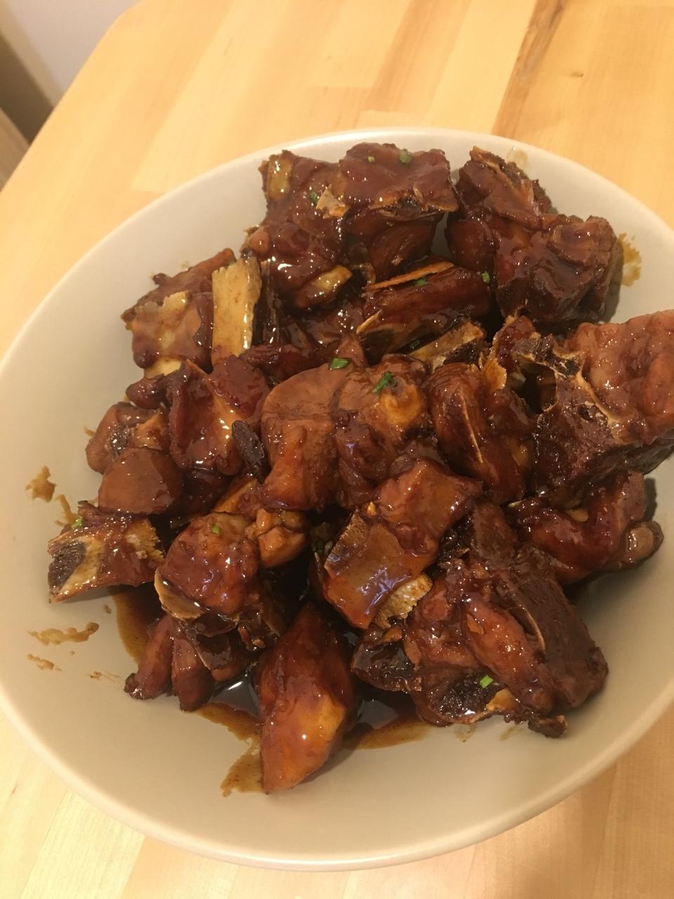 懒人版糖醋排骨