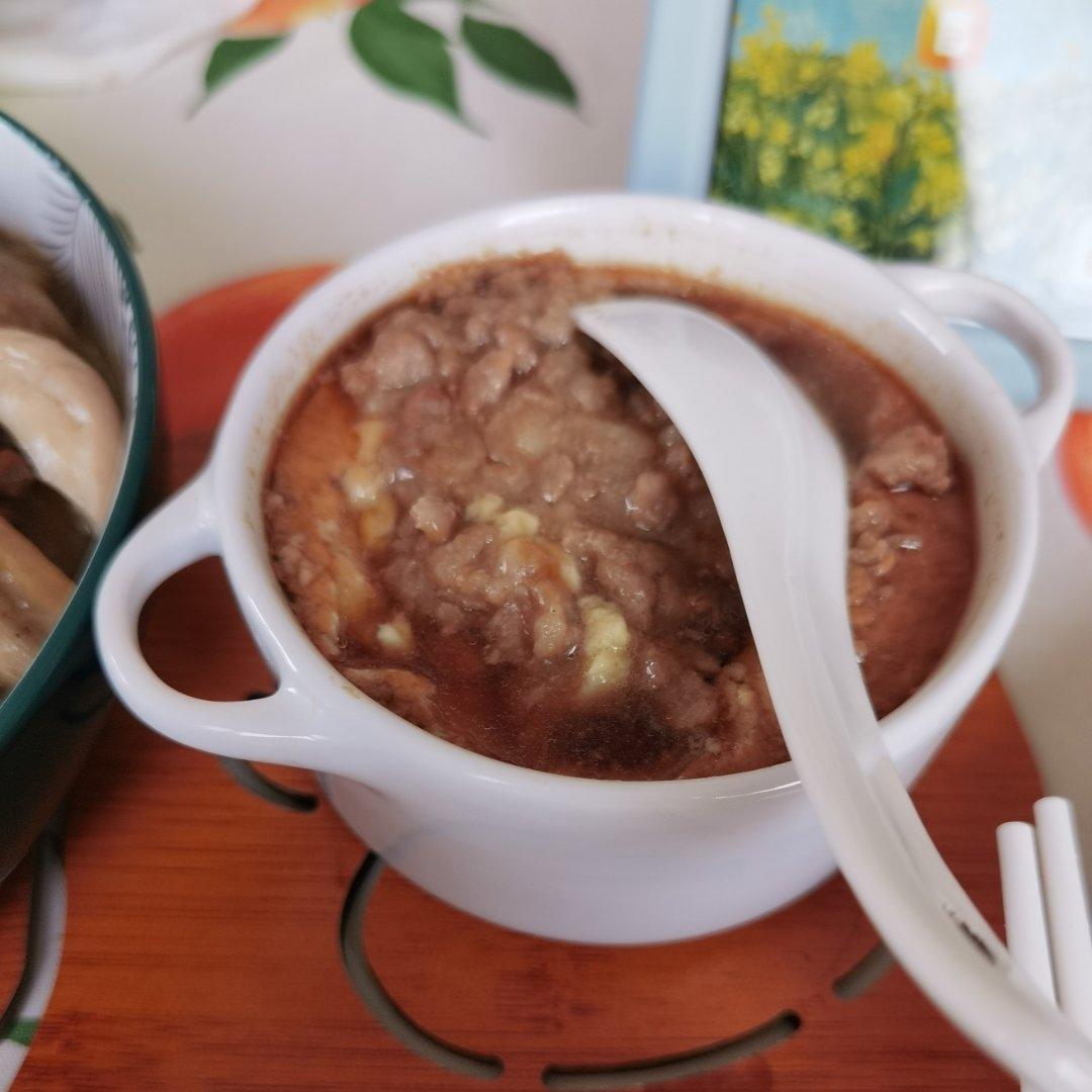 比布丁还要嫩！巨好吃又营养的肉末水蒸蛋