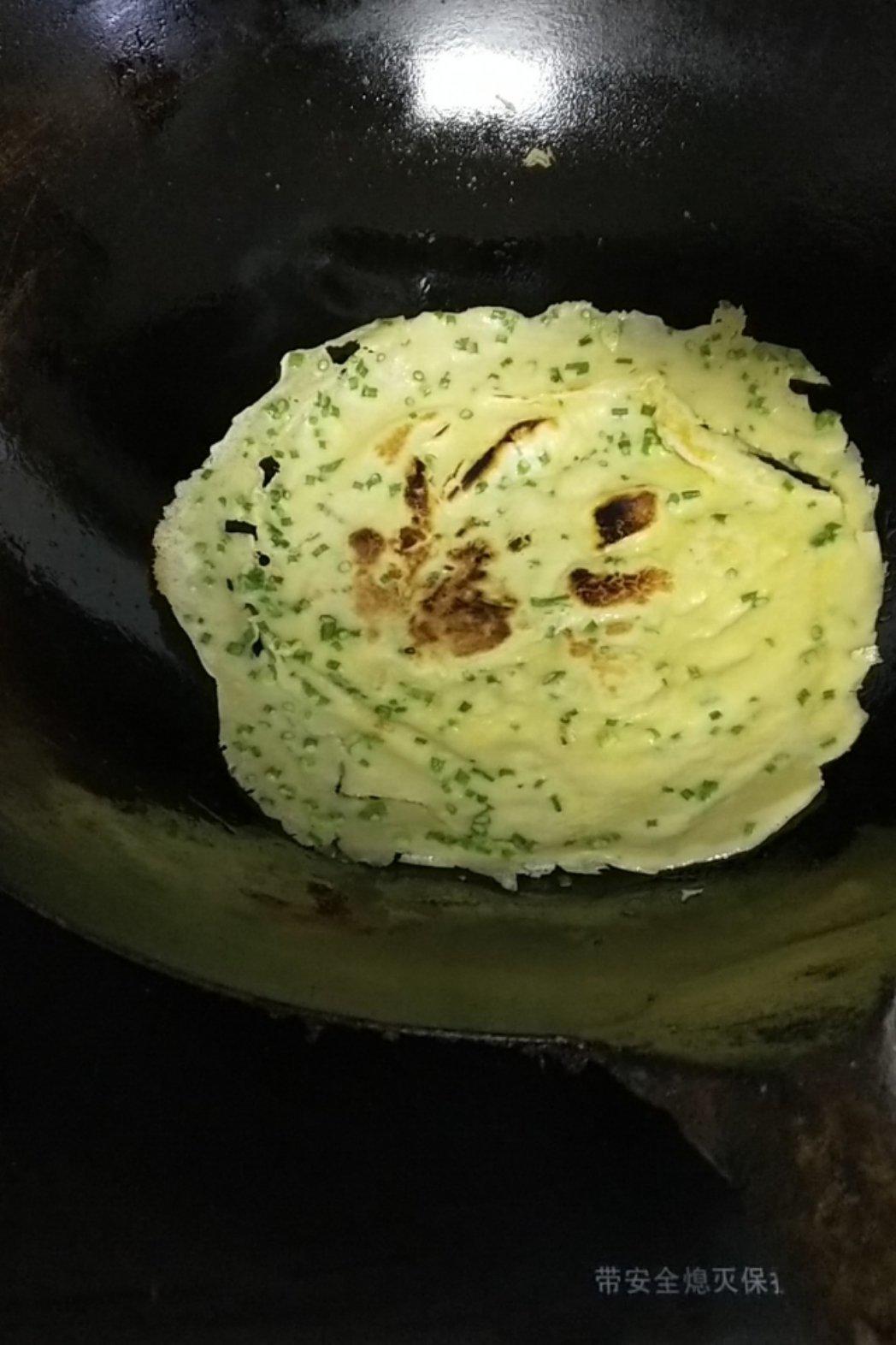 葱花鸡蛋饼