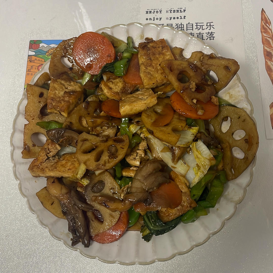 比肉好吃百倍的素烧豆腐