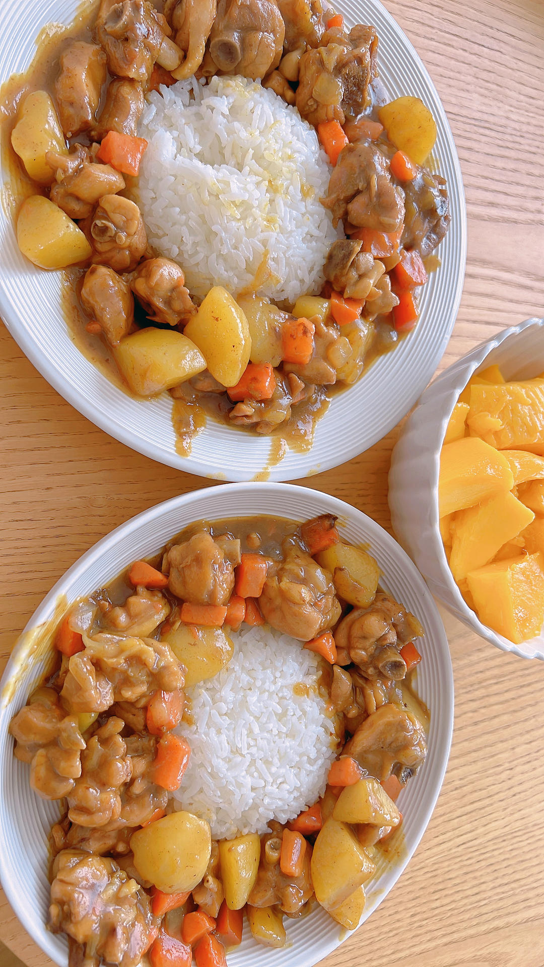 咖喱土豆鸡块