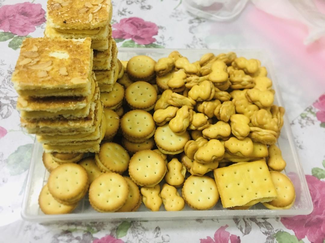 咸蛋黄牛扎饼干（简单版）