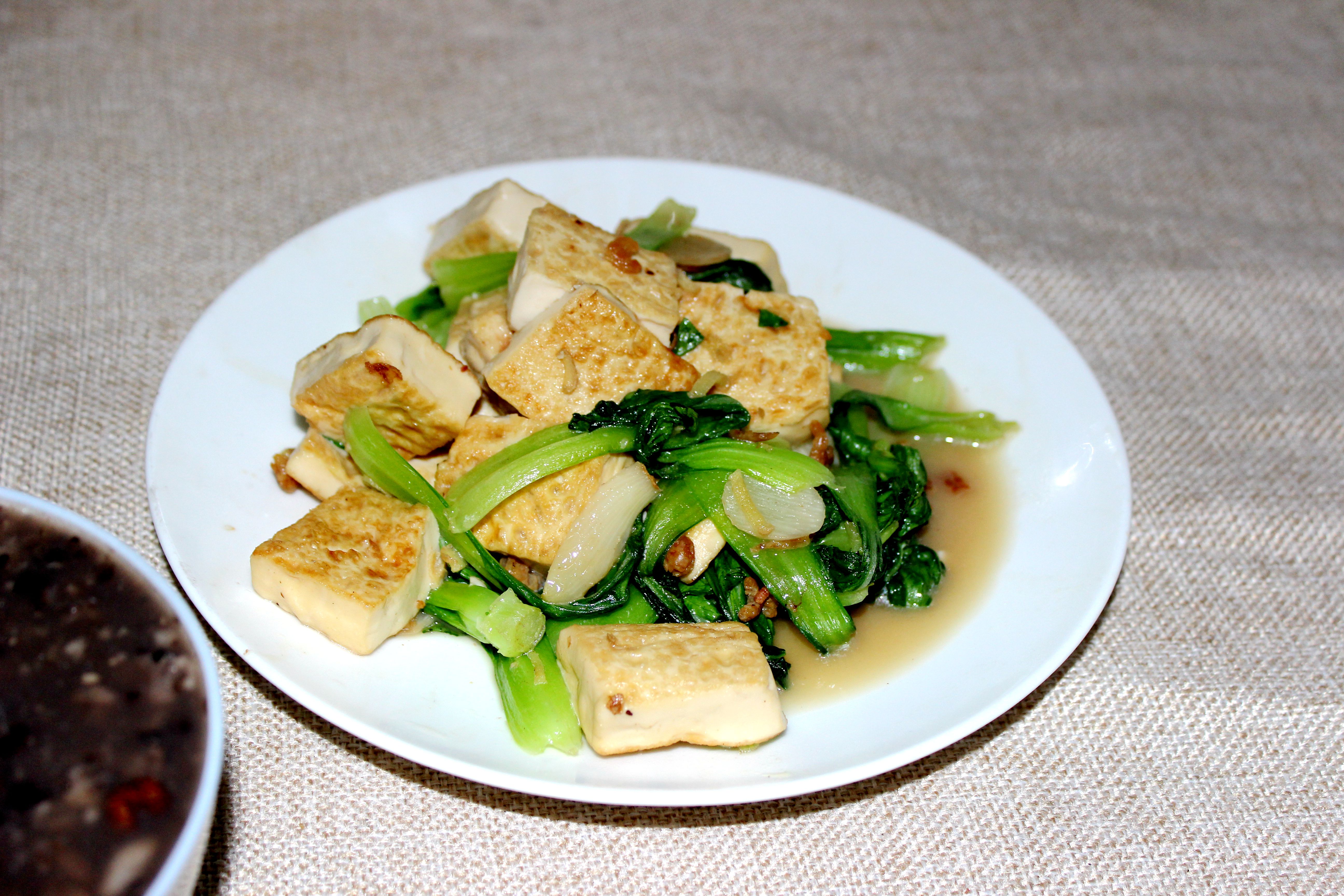 青菜豆腐