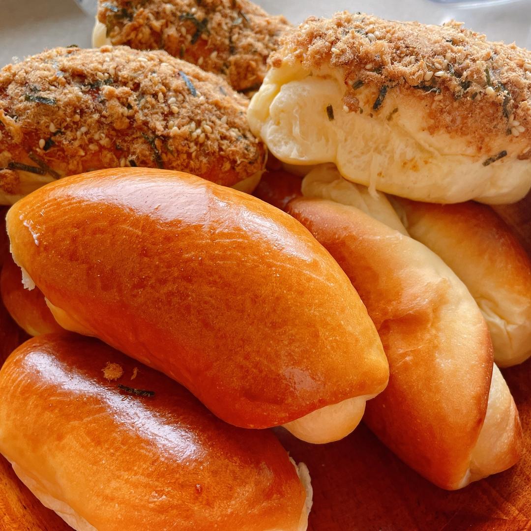 纯奶手撕吐司的做法 步骤1