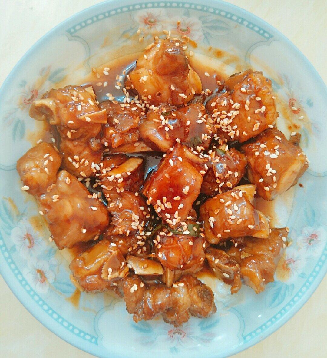 懒人版糖醋排骨