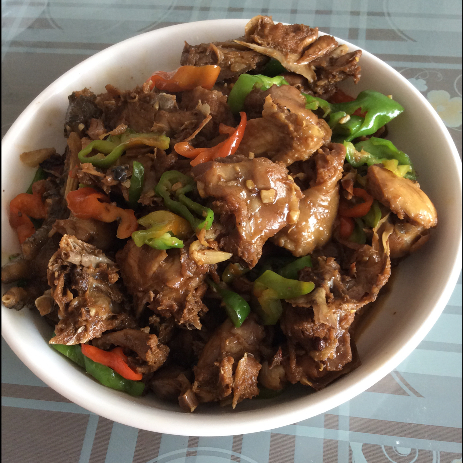 辣椒炒鸡（临沂家常）