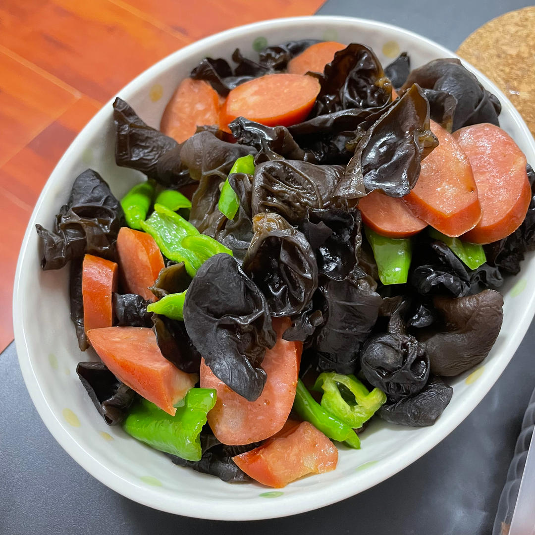 原创｜木耳红肠